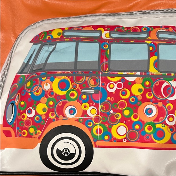Brisa on the road VW bus Van Print Messenger Bag - Picture 5 of 9